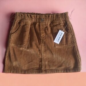 NWT Old Navy 3T brown courduroy skirt